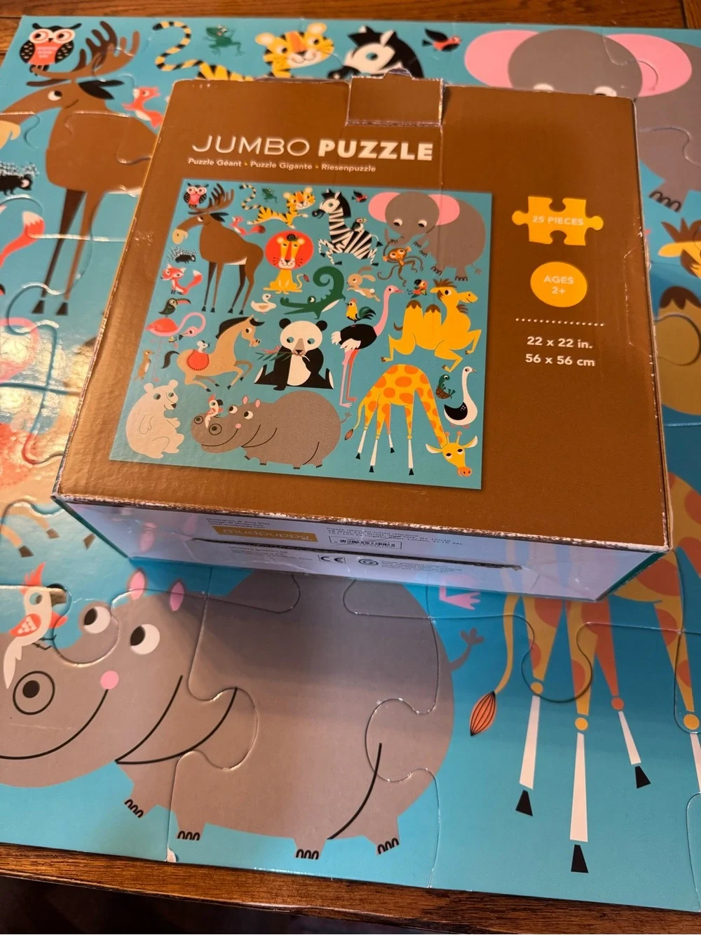 Mudpuppy jumbo puzzles
